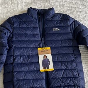 Eddie Bauer Navy Blue Youth Down Jacket - NWT